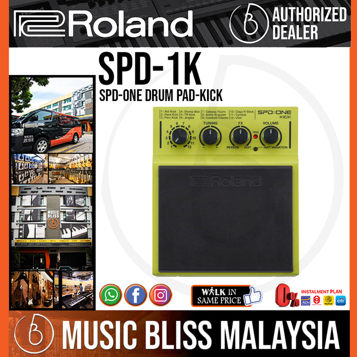 Roland SPD-One Drum Pad-Kick (SPD-1K / SPD One) - Music Bliss Malaysia