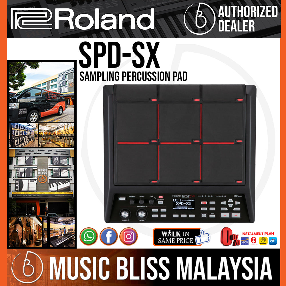 Roland SPD-SX Sampling Percussion Pad | Music Bliss Malaysia