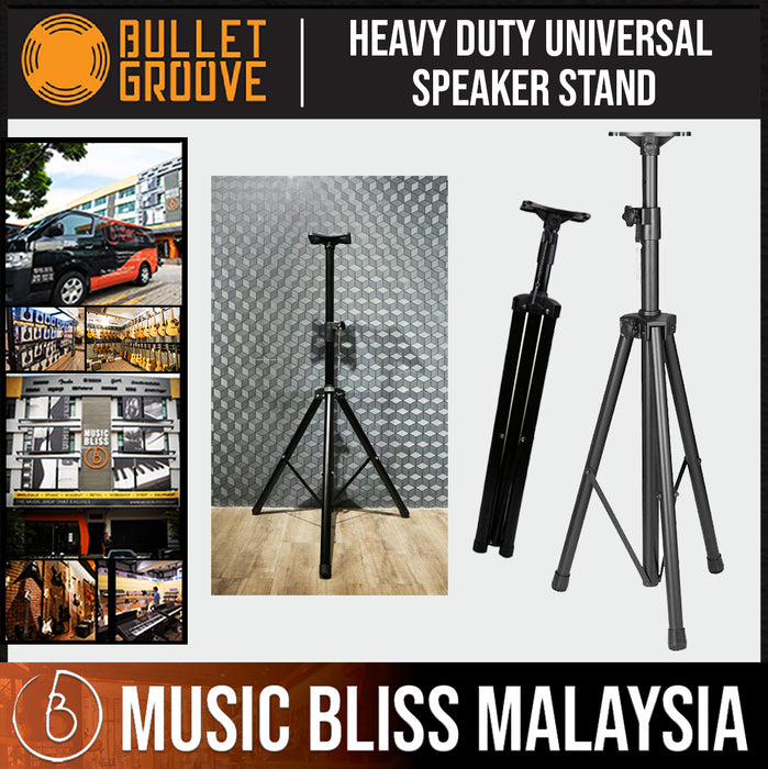 Bullet Groove Speaker Stand, Best Durable Speaker Stand, High Quality Affordable Stand for Speaker, Best Budget Speaker Stand - Music Bliss Malaysia