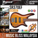 Ibanez SR370EF 4-String Fretless Electric Bass Guitar - Brown Burst - Music Bliss Malaysia