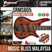 Ibanez SRMS805 Bass Workshop - Brown Topaz Burst (SRMS805-BTT) - Music Bliss Malaysia