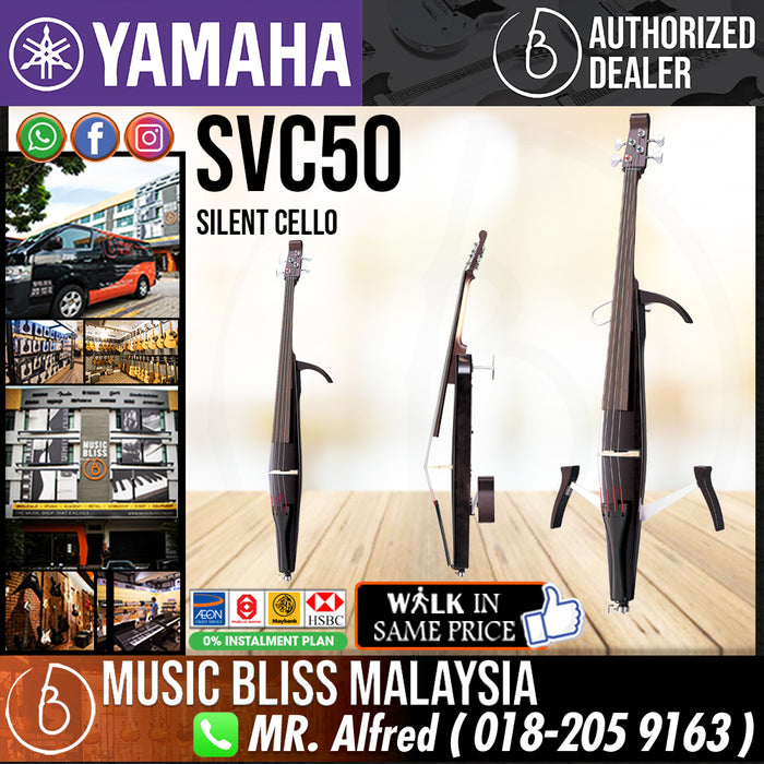 Yamaha SVC50 Silent Cello - Music Bliss Malaysia