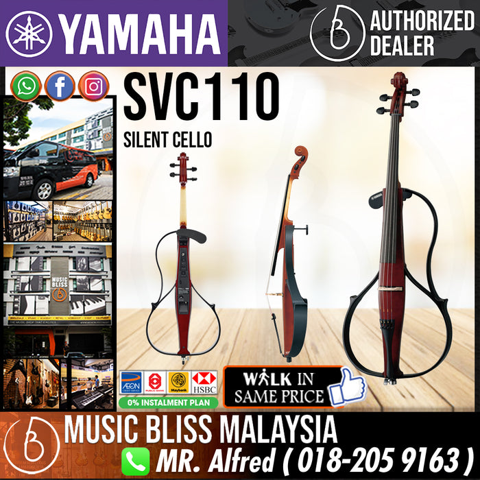 Yamaha SVC110 Silent Cello - Music Bliss Malaysia
