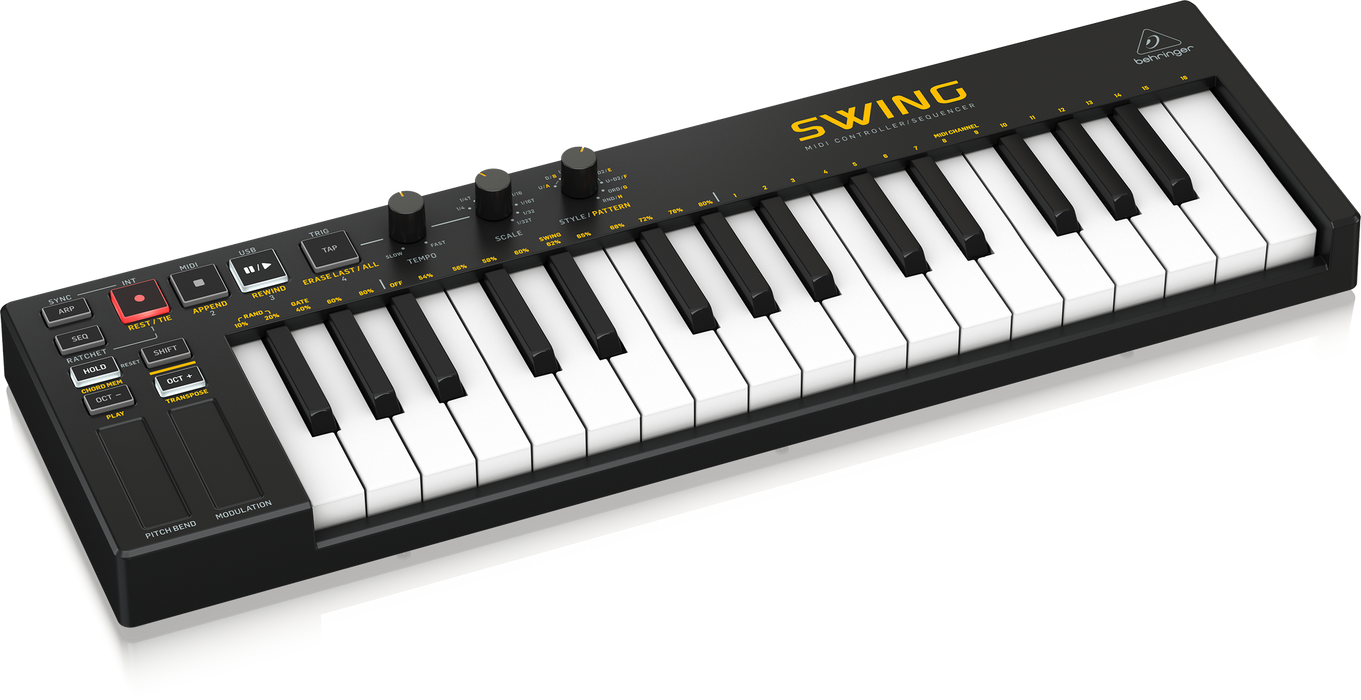 Behringer SWING 32-Key USB MIDI Controller Keyboard - Music Bliss Malaysia