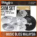 Stagg SXM SET Silent Cymbal Set - 14"/16"/18"/20" with Gig Bag - Music Bliss Malaysia