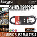 Stagg SYC1/MPSB2P E Y Cable, Mini Jack to 2x Jack - 1m (SYC1/MPSB2PE) - Music Bliss Malaysia