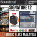 Soundcraft Signature 12 Mixer with Gator G-MIXERBAG-1515 (Signature12) *Crazy Sales Promotion* - Music Bliss Malaysia