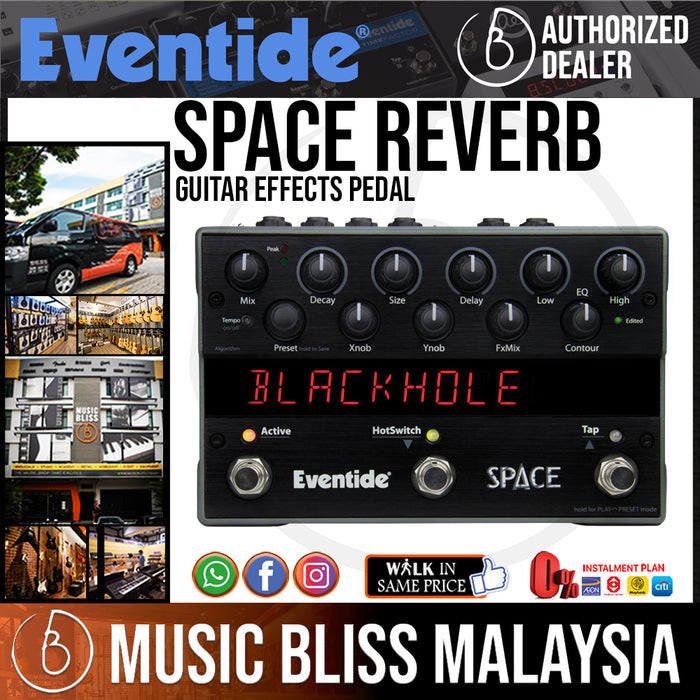 Eventide Space Reverb Guitar Effects Pedal - Music Bliss Malaysia