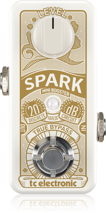 TC Electronic Spark Mini Booster Guitar Effects Pedal *Crazy Sales Promotion* - Music Bliss Malaysia