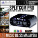 ART SPLITCom Pro 2-way Mic Signal Splitter/Combiner with Phase Invert Switch and Direct Out (SPLITComPro) - Music Bliss Malaysia