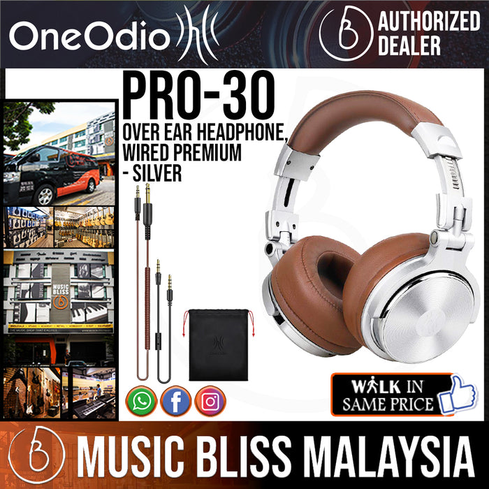 OneOdio Pro 30 Over Ear Headphone, Wired Premium Stereo Sound Headsets ...
