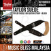 Taylor Suede Logo Guitar Strap - Black - Music Bliss Malaysia