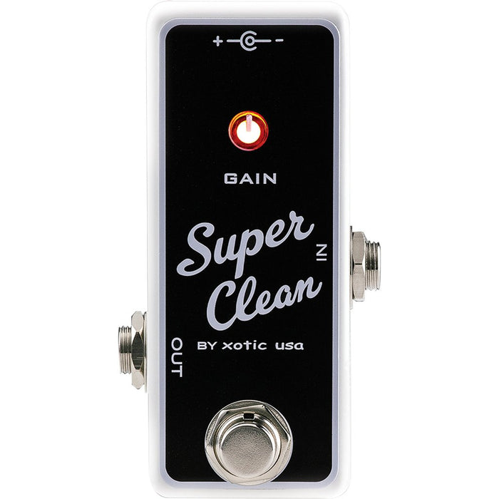 Xotic Super Clean Buffer Pedal (Buffer and Boost Pedal) - Music Bliss Malaysia