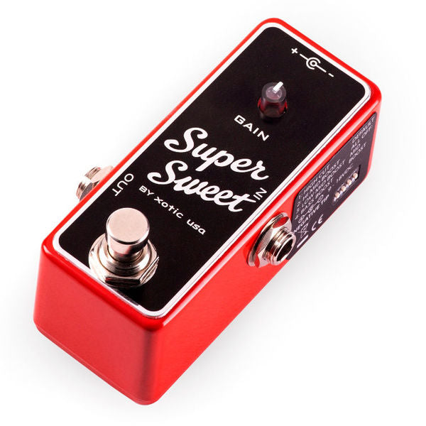 Xotic Super Sweet Booster Boost Pedal (Boost and Buffer Pedal) - Music Bliss Malaysia