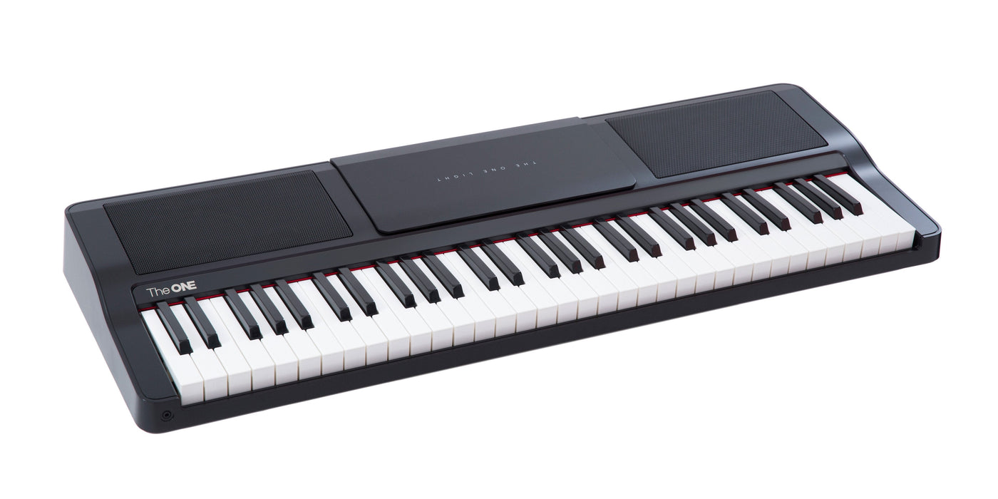 TheONE TOK1 61-Keys Portable Light Keyboard - Black - Music Bliss Malaysia