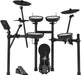 Roland V-Drums TD-07KV Electronic Drum Set with RH-5 Headphone, Kick Pedal, Throne and Drumsticks (TD07KV / TD 07KV) *FREE SHIPPING* - Music Bliss Malaysia