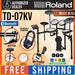 Roland V-Drums TD-07KV Electronic Drum Set with RH-5 Headphone, Kick Pedal, Throne and Drumsticks - Music Bliss Malaysia
