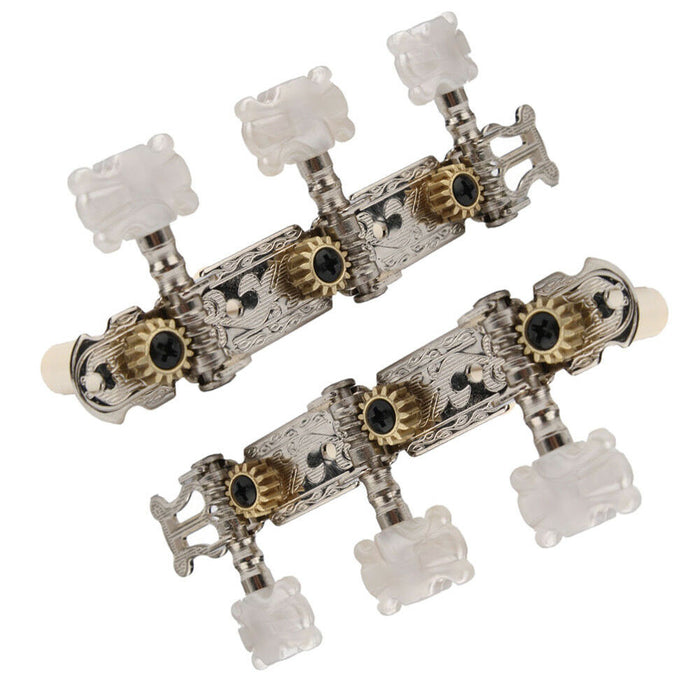 ALLPARTS TK-0124-001 Classical Tuner Set with Square Butterfly Buttons (TK0124001) - Music Bliss Malaysia