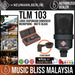 Neumann TLM 103 Large-diaphragm Condenser Microphone - Matte Black - Music Bliss Malaysia