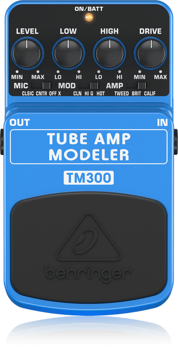 Behringer TM300 Tube Amp Modeler Pedal - Music Bliss Malaysia