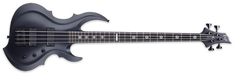 ESP Tom Araya FRX Signature Electric Guitar - Black Satin - Music Bliss Malaysia
