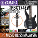 Yamaha TRBX174EW 4-string Electric Bass Guitar - Black - Music Bliss Malaysia