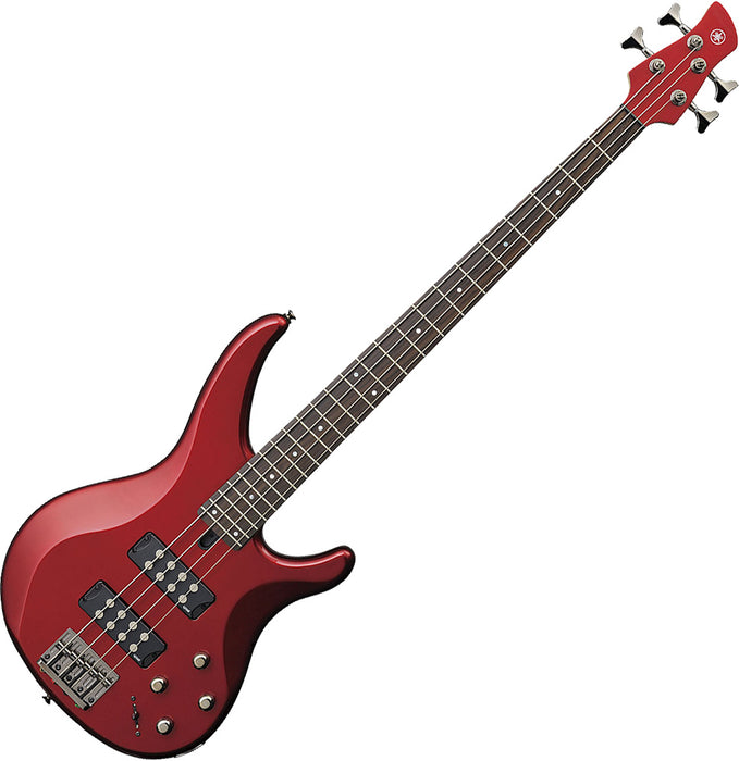 Yamaha TRBX304 4-string Electric Bass Guitar - Candy Apple Red - Music Bliss Malaysia