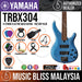 Yamaha TRBX304 4-string Electric Bass Guitar Package - Factory Blue (TRBX 304/TRBX-304) - Music Bliss Malaysia
