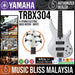 Yamaha TRBX304 4-string Electric Bass Guitar - White - Music Bliss Malaysia