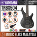 Yamaha TRBX504 4-string Electric Bass Guitar - Translucent Black (TRBX 504/TRBX-504) - Music Bliss Malaysia