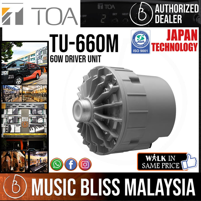 TOA TU-660M Driver Unit - Music Bliss Malaysia