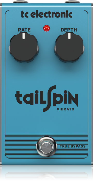 TC Electronic Tailspin Vibrato Guitar Effects Pedal - Music Bliss Malaysia