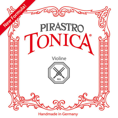 Pirastro Tonica 4/4 Violin String Set - Medium Gauge with Ball End E - Music Bliss Malaysia