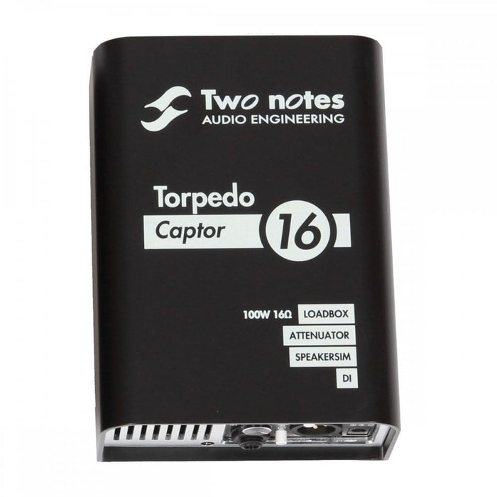 Two Notes Torpedo Captor Reactive Loadbox DI and Attenuator - 16-ohm - Music Bliss Malaysia