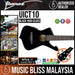 Ibanez UICT10 Iceman Tenor Acoustic-Electric Ukulele - Black High Gloss - Music Bliss Malaysia