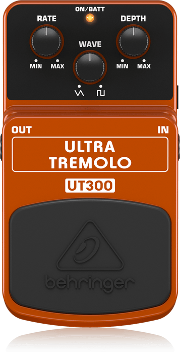 Behringer UT300 Ultra Tremolo Effects Pedal (UT-300 / UT 300) - Music Bliss Malaysia
