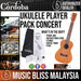 Cordoba Concert Ukulele Player Pack - Mahogany Top, Mahagony Back & Sides with Gig Bag, Instructional Book, and Strings - Music Bliss Malaysia
