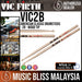 Vic Firth American Classic Drumsticks - 2B - Wood Tip - Music Bliss Malaysia