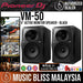 Pioneer DJ VM-50 2-Way Active Studio Monitor, Black - Pair (VM50 / VM 50) - Music Bliss Malaysia
