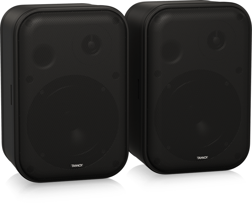 Tannoy VMS 1 5-inch Versatile 2-way Compact Install Monitors - Black - Music Bliss Malaysia