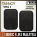 Tannoy VMS 1 5-inch Versatile 2-way Compact Install Monitors - Black - Music Bliss Malaysia