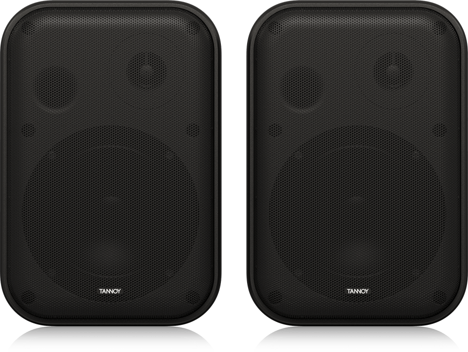 Tannoy VMS 1 5-inch Versatile 2-way Compact Install Monitors - Black - Music Bliss Malaysia