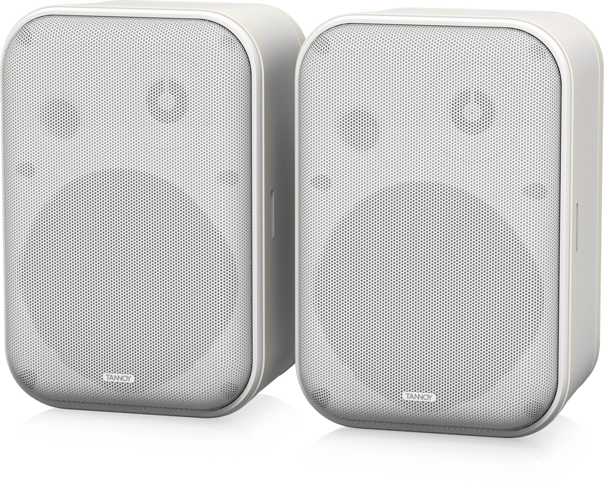 Tannoy VMS 1-WH 5-inch Versatile 2-way Compact Install Monitors - White - Music Bliss Malaysia
