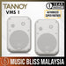 Tannoy VMS 1-WH 5-inch Versatile 2-way Compact Install Monitors - White - Music Bliss Malaysia