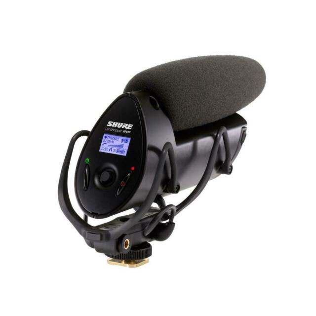 Shure VP83F LensHopper Camera-mount Compact Shotgun Microphone with Flash Recording (VP-83F) - Music Bliss Malaysia