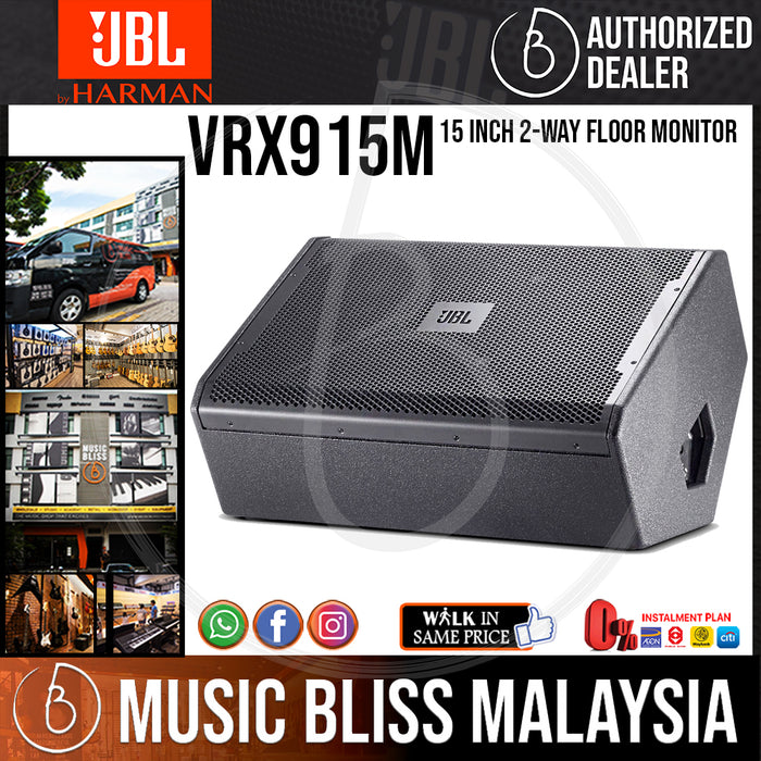 JBL VRX915M 15 inch 2-Way Floor Monitor (VRX-915M/VRX 915M) - Music Bliss Malaysia