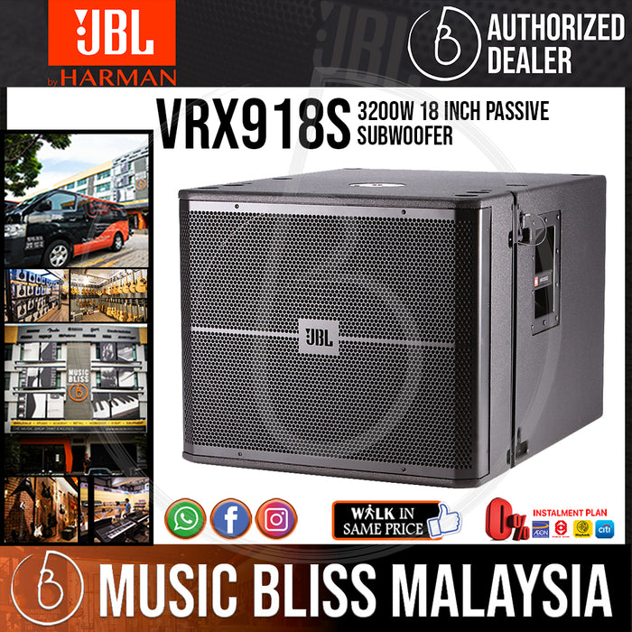 Jbl vrx918s deals