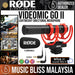 Rode VideoMic GO II Lightweight Directional Shotgun Microphone for Camera & Smartphones - Music Bliss Malaysia
