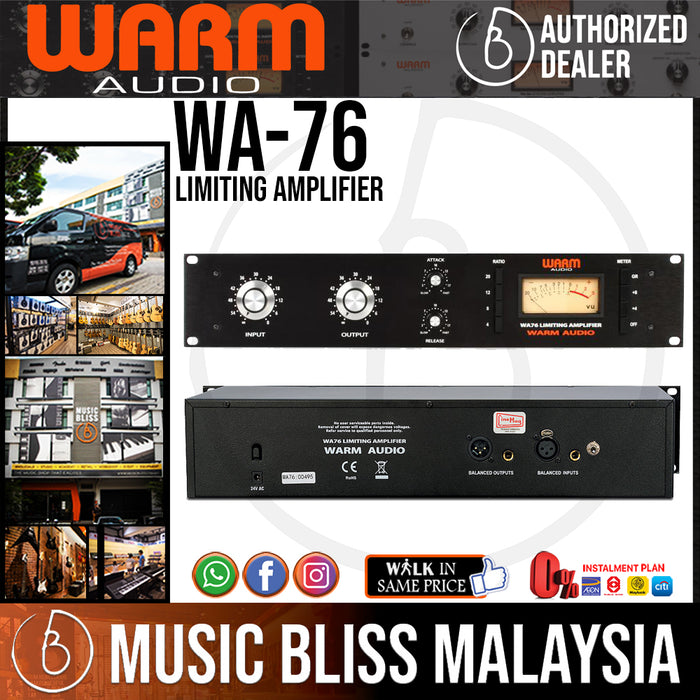 Warm Audio WA76 Limiting Amplifier (WA-76) - Music Bliss Malaysia