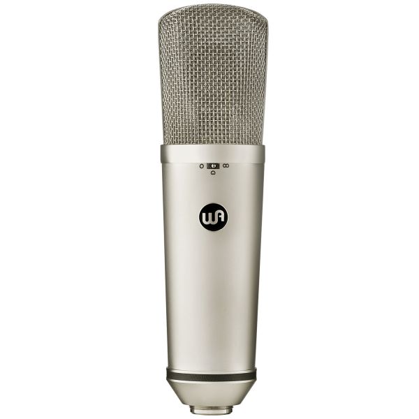 Warm Audio WA-87 R2 Large-diaphragm Condenser Microphone - Nickel (WA87 R2) - Music Bliss Malaysia